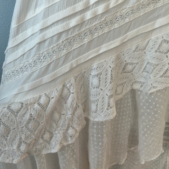 Free People • NWT Endless Summer Slice of Heaven Ivory White Maxi Dress Size S - Picture 9 of 15